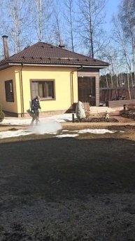 Обработка участка от кротов