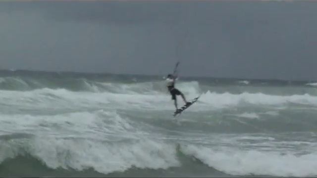 Hurricane Party Kitesurfing Tropical Storm Bonnie Big Waves
