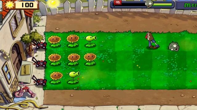 Plants Vs Zombies Level 2