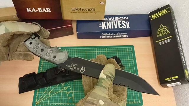 Vorstellung Tops Knives " Anaconda Hunters Point " USA Survivalmesser Outdoormesser knife knife#006