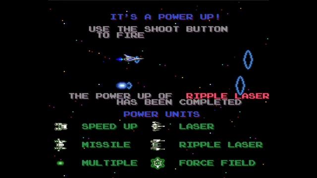 Salamander (TurboGrafx-16 • 1991, Konami) [1080p 60fps]