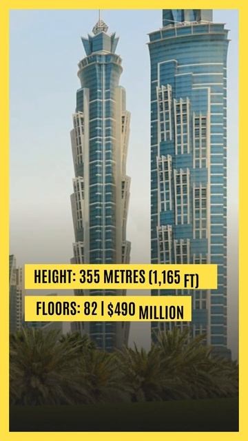 World's top 3 tallest hotels #luxurylife #billionaire #dubai #dubailife #gevorahotel #mariott