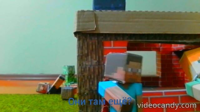 бумажный Майнкрафт 1 сезон 46 серия что делают монстры?