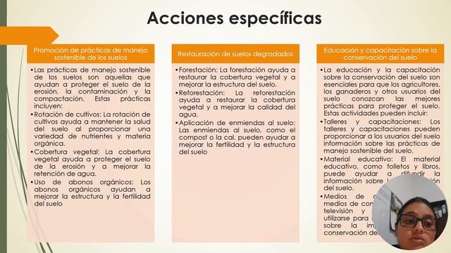 Políticas sobre conservación de suelos Luisa Herrera