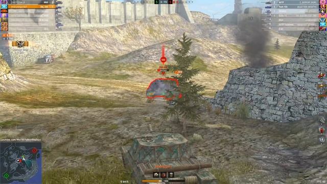 Leopard 1, Object 268 & Ho-Ri Type II • WoT Blitz Gameplay