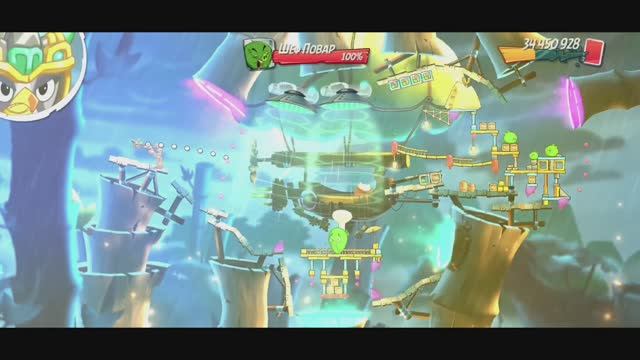 Angry Birds 2.King pig panic /Паника короля свиней 19.02.2025 АВ2/AB2
