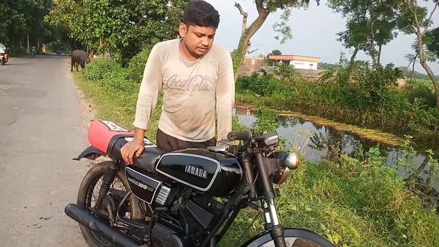 Yamaha Rx 100 black cobra