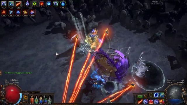 POE 3.13 SSF Ice Spear Totem - Uber Elder