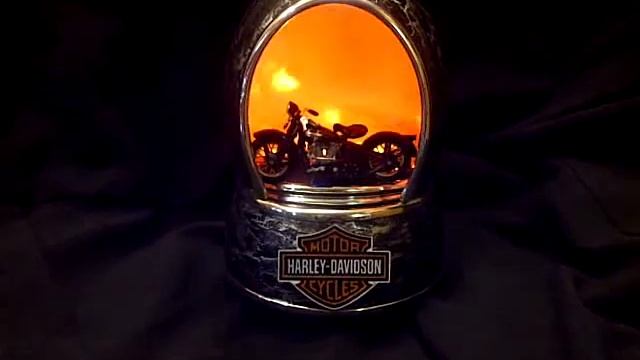 Harley Davidson Ostrich Egg