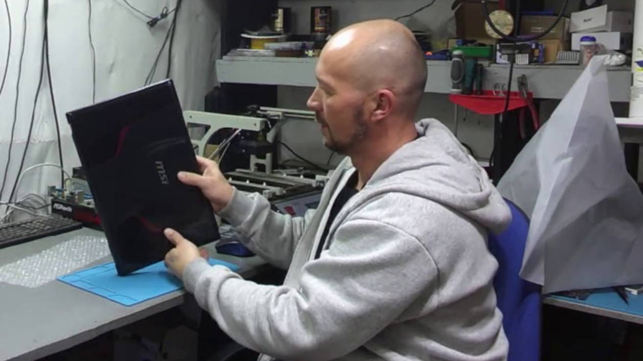 Апгрейд игрового ноутбука | MSI MS-16GA | ЗверьПК