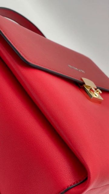 The Sahel'20 satchel bag in red