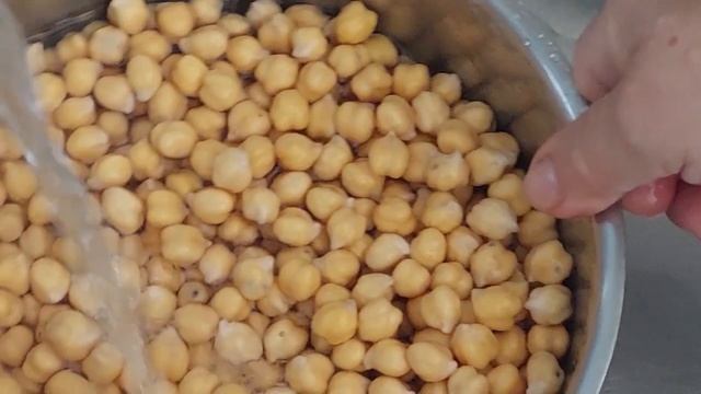 NOXUD UNU necı hazırlanır? Qlütensiz Noxud unu /How is chickpea flour prepared?