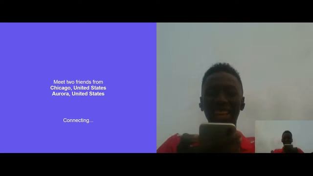 Talking to random people on the monkey app