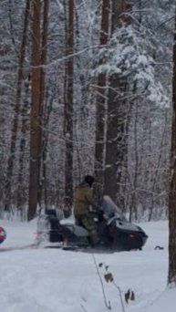 Балатовский парк_снегоходы