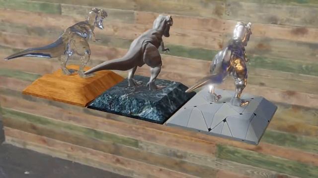 Trex 霸王龙 3D建模摆件  Blender建模学习  LICH氚氚工作室