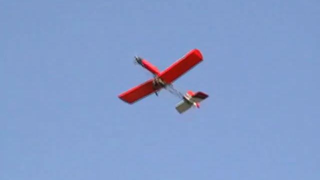 Large 91 Glow Powered RC Model thing