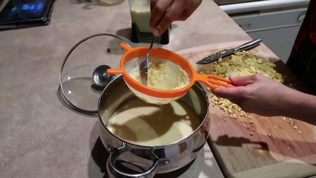 Haciendo un rico atól de elote!