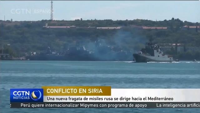 Una nueva fragata de misiles se dirige hacia el Mediterráneo
