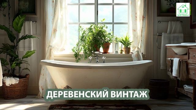 Деревенский интерьер в стиле Винтаж и фото идеи для оформления (33)