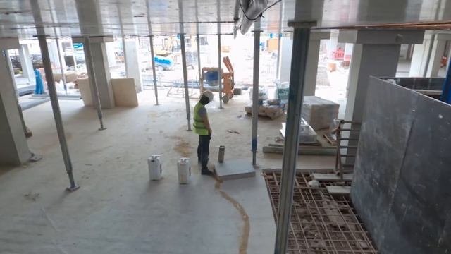 Caught one of our workers pissing down unfinished pipe !!