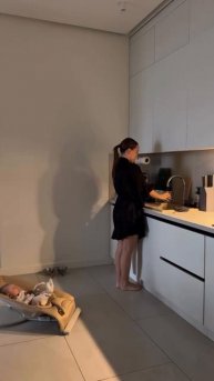 Утро с трехмесячным ребенком 🍼 #kanrykids #машинкадлясмеси #смесимашинка #машинкаkanry