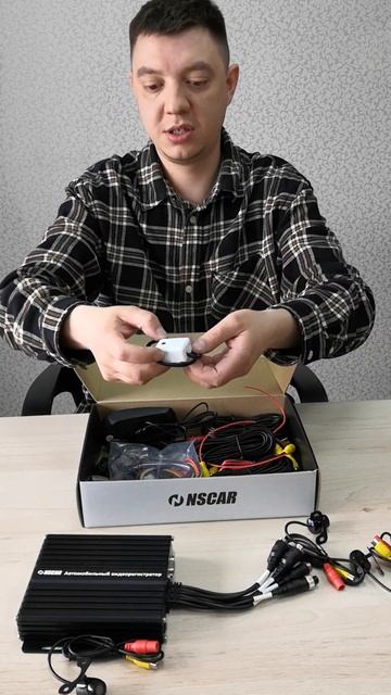 Что входит в комплект видеонаблюдения NSCAR 401 для автошколы? #shorts #транспорт #видеонаблюдение