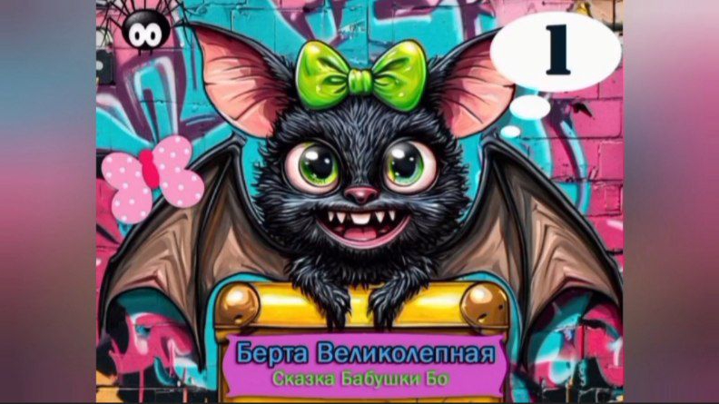Берта Великолепная.🌞1-я часть🌞 Сегодня, это наш дом. 🔵 мультфильм🔵
