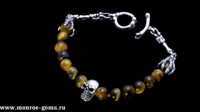 Браслет с тигриным глазом