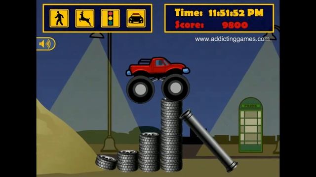 Monster Truck Curfew - (Flash Game) #stpatricksday2023