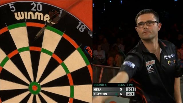 PDC Darts UK Open 2022 03 05 - Damon Heta vs Jonny Clayton - ENG