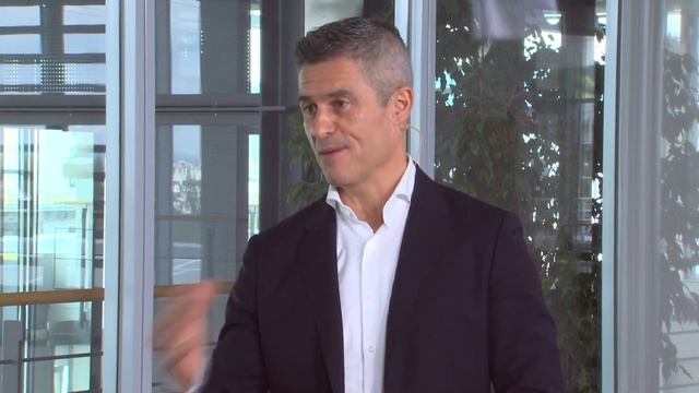 Fokus in der Transformation: Sabine Bendiek (SAP) und Michael Guschlbauer (Bechtle) im Dialog.