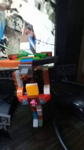 обзор на skibidi туалетах из Lego spider-man и камень Мэн