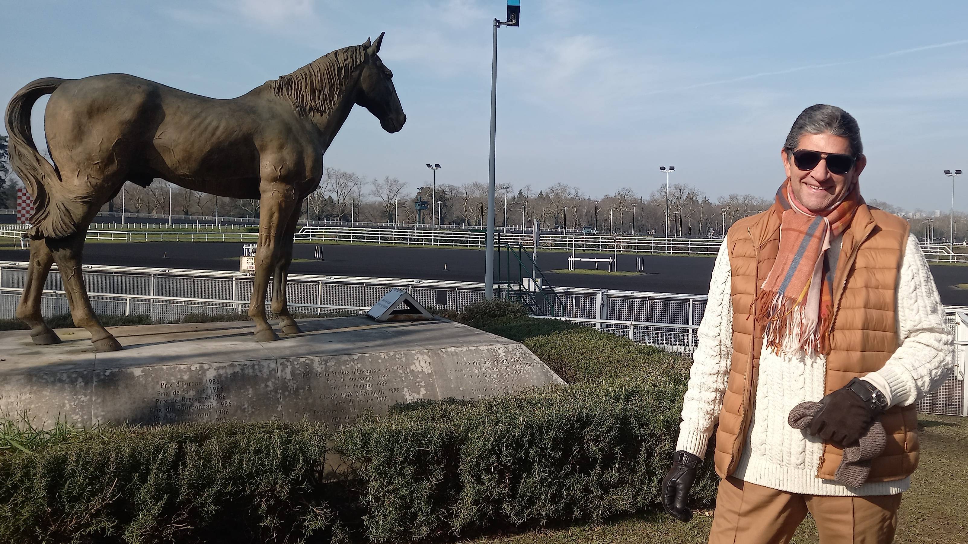 Hippodrome Paris-Vincennes Sports d'Hiver février 2025 (France)