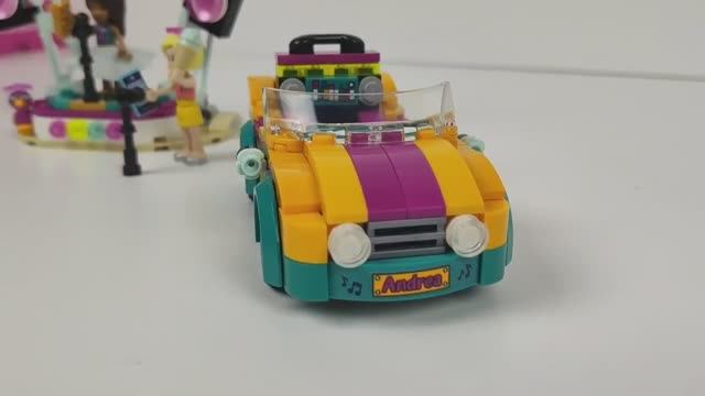ЛЕГО в Пятерочке Машина со сценой Андреа! LEGO FRIENDS 41390 обзор и сборка!