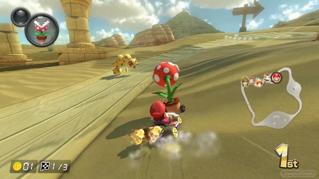 What If You Could Only Use Piranha Plants In Mario Kart 8 Deluxe?