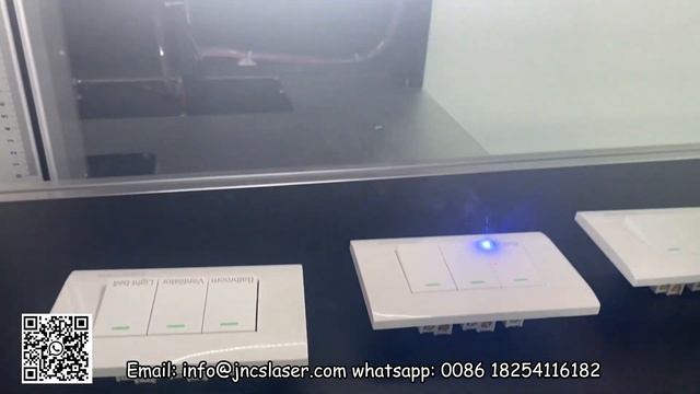 10w uv laser marking machine with CCD camera visual positioning system and conveyor belt