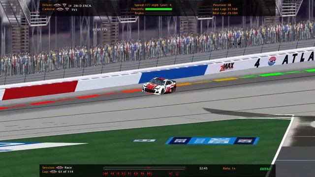 Custom AI NR2003 at Atlanta, welcome to my channel!