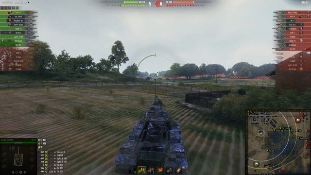 Мир танков. WOT. Бой на  M-V-Y. Взял 4 фрага и 11.1К урона