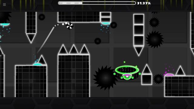 geometry dash. Мой уровень в тон 618