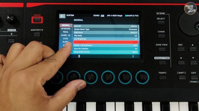 How To Adjust Pad & Button Brightness - In Roland FANTOM O6