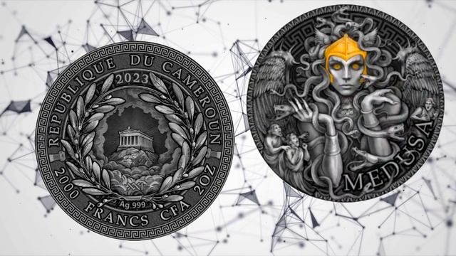 Greek mythology in the collection coins Prometheus, Medusa, and Orpheus.