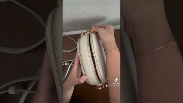Marc Jacobs Shutter Crossbody Bag. Oatmilk color