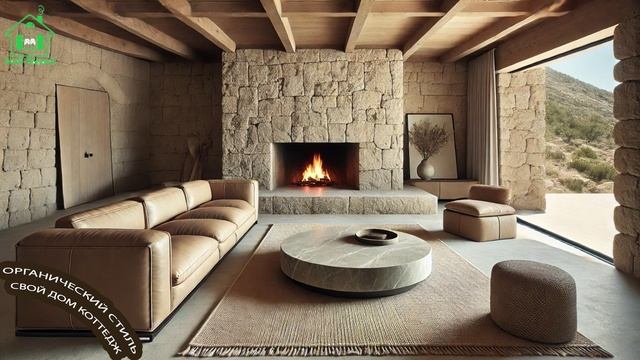 Органический стиль интерьера частного дома фото для вдохновения 🛋️🌳🦋 (2)