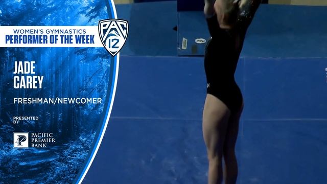 Oregon State's Jade Carey wins second straight Pac-12 Gymnastics Freshman/Newcomer of the Week awar