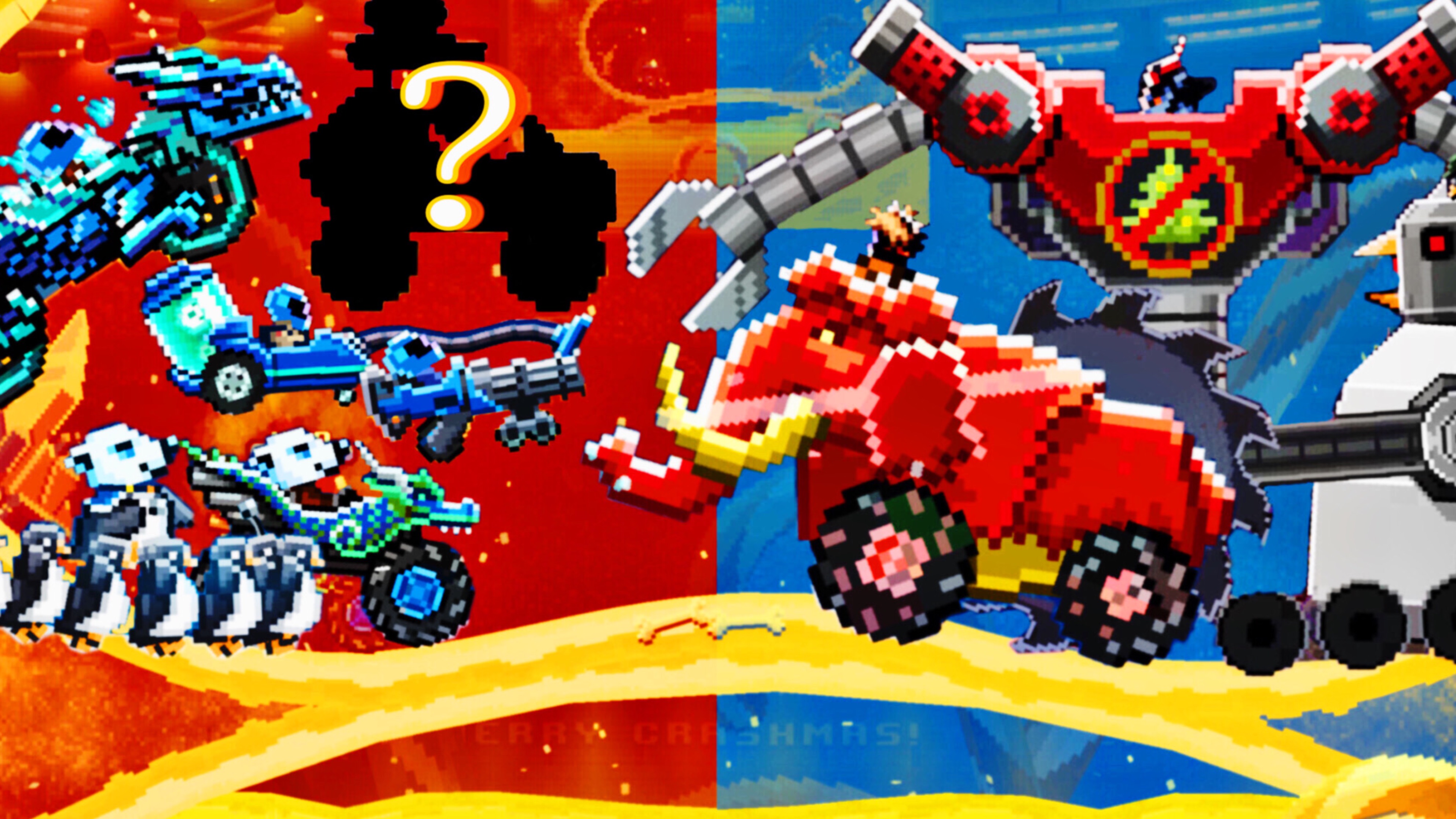 Победил супер сложных боссов неожиданными машинками в игре Drive Ahead!