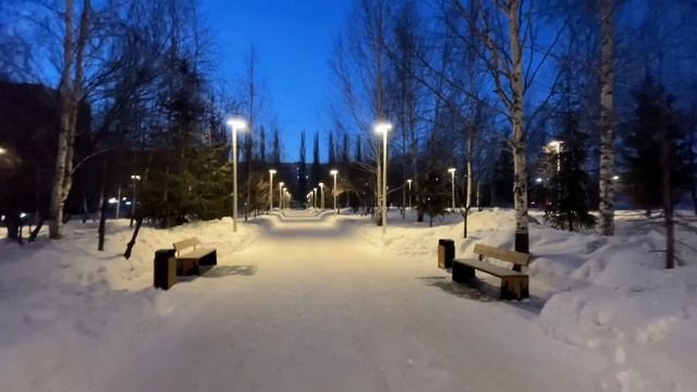 Уфа, Ледовый дворец спорта Салават Юлаев, сквер имени Сергея Михалёва 19-02-2025