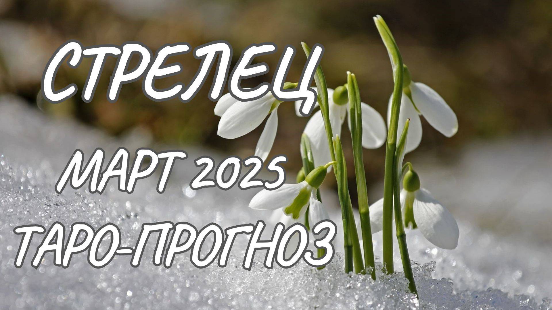 Стрелец ♐ Таро-прогноз на март 2025 года