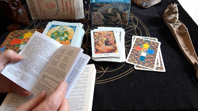 Comparaison du Tarot de Thoth US Games 1983 et AGM-Urania 2007