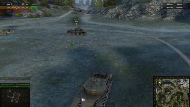 Противостояние танков 4 - бт 7 арт против М3 Stuart