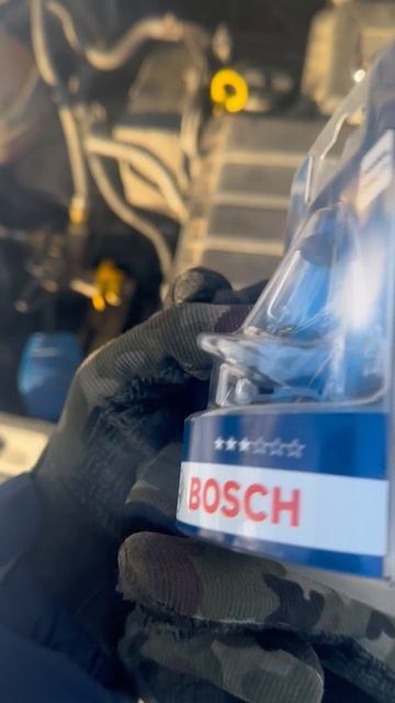 Лампочка ближнего света Bosch для Поло, на сколько хватит? #рик